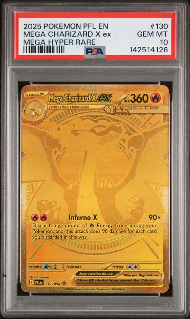 MEGA CHARIZARD X ex