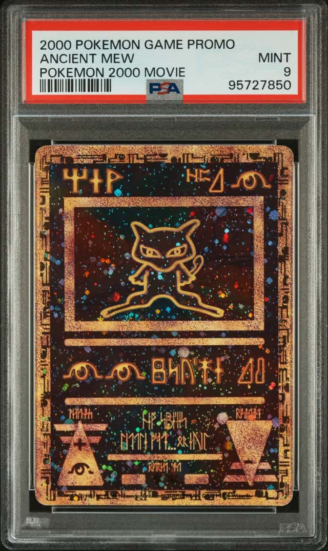 MEW 2000 POKEMON GAME PROMO 2000 MOVIE PSA 9 Q0895