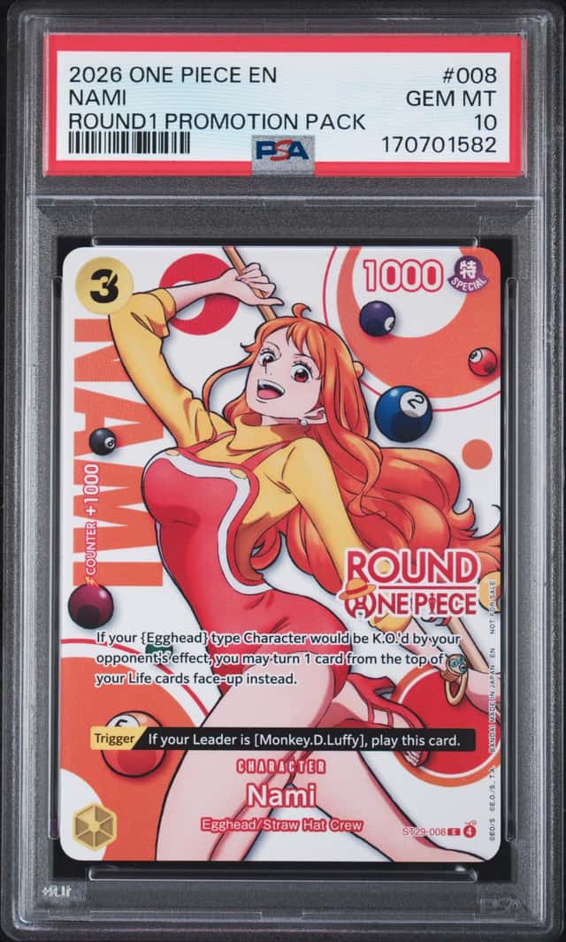 2026 One Piece Promo Round 1 Promotion Pack Nami #ST29-008