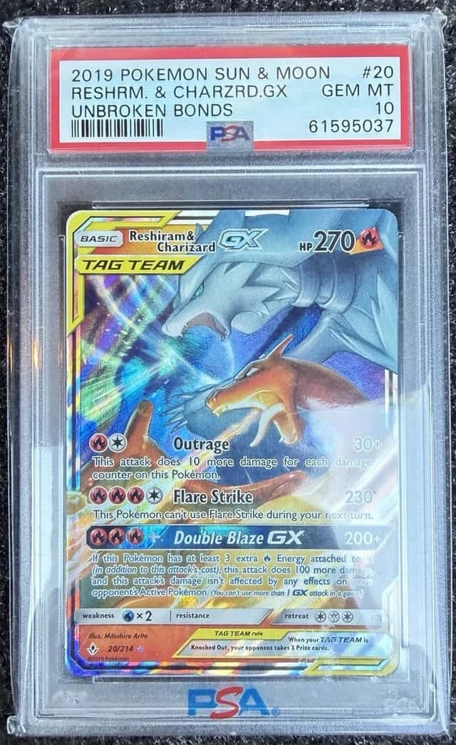 Reshiram & Charizard GX