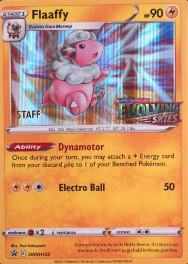 Holo · Prerelease · Evolving Skies Staff