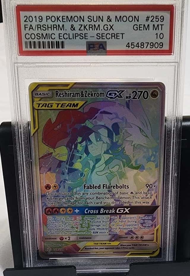 Pokémon Sun & Moon Cosmic Eclipse Secret Full Art #259