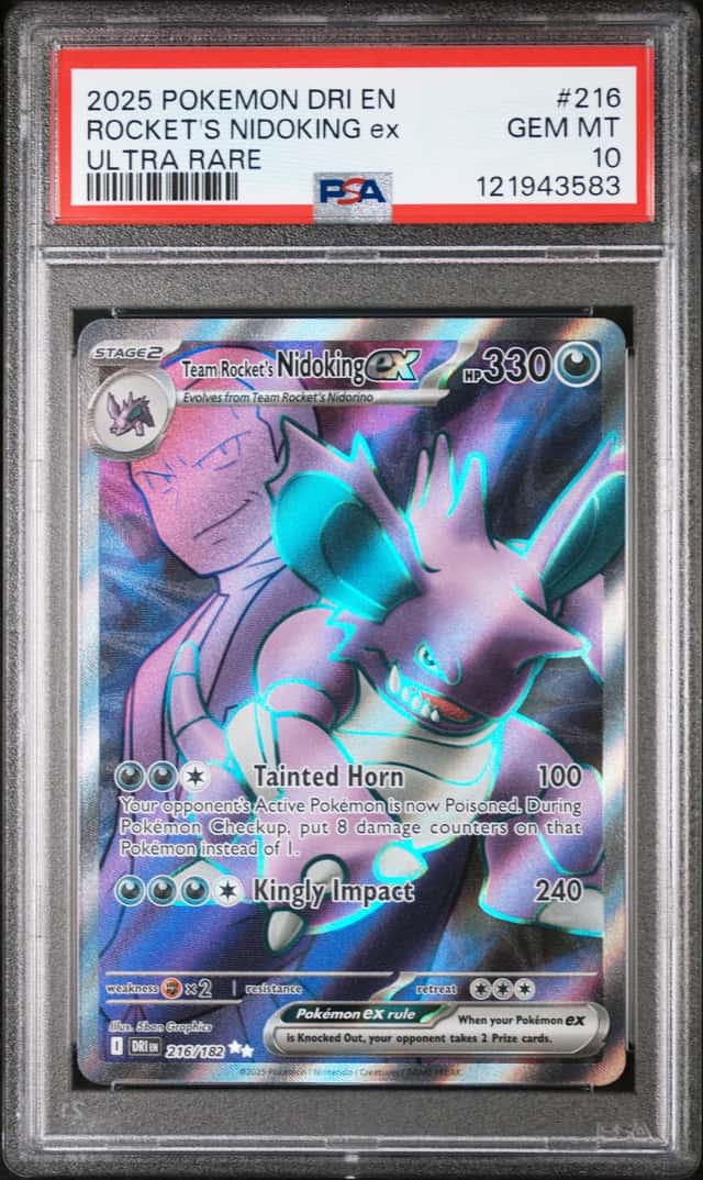 ROCKET'S NIDOKING ex