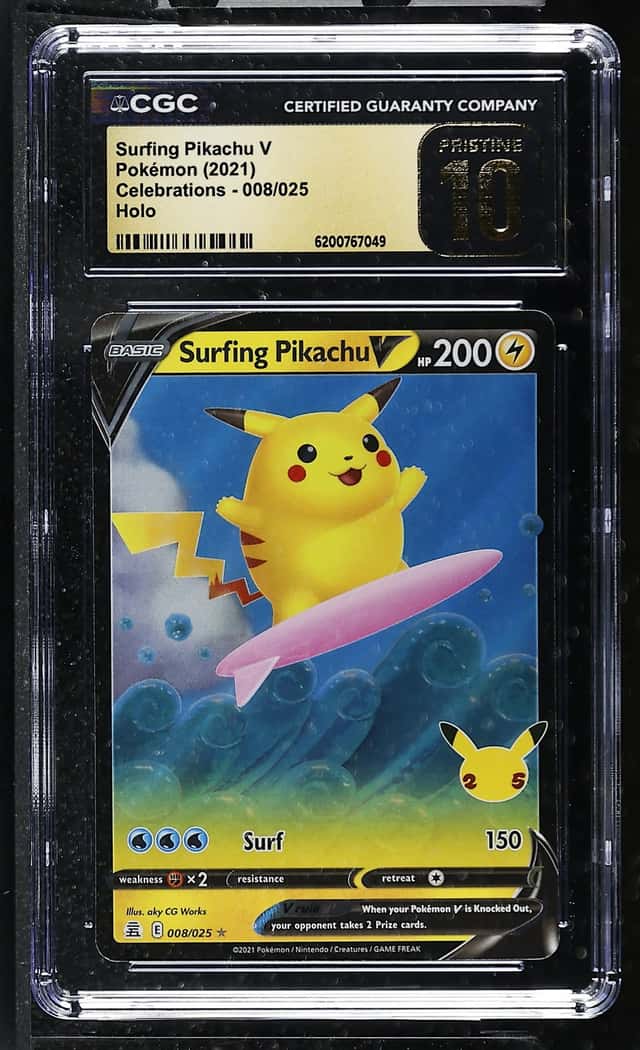 Surfing Pikachu V