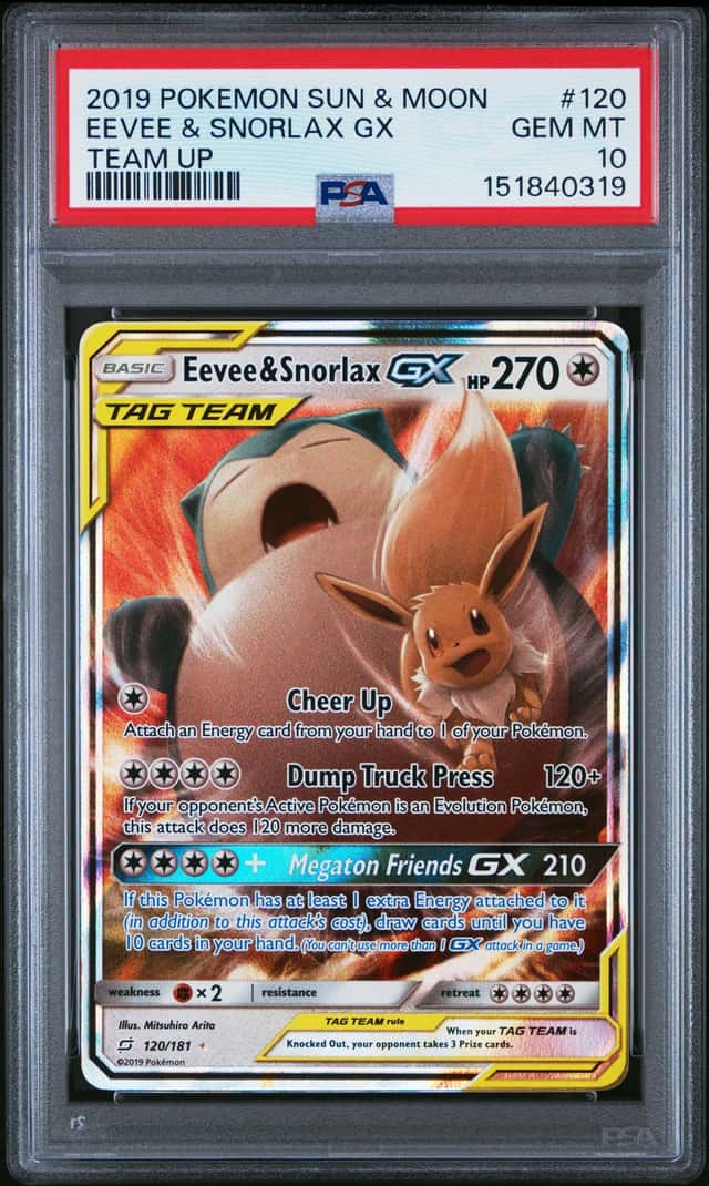 Eevee & Snorlax GX