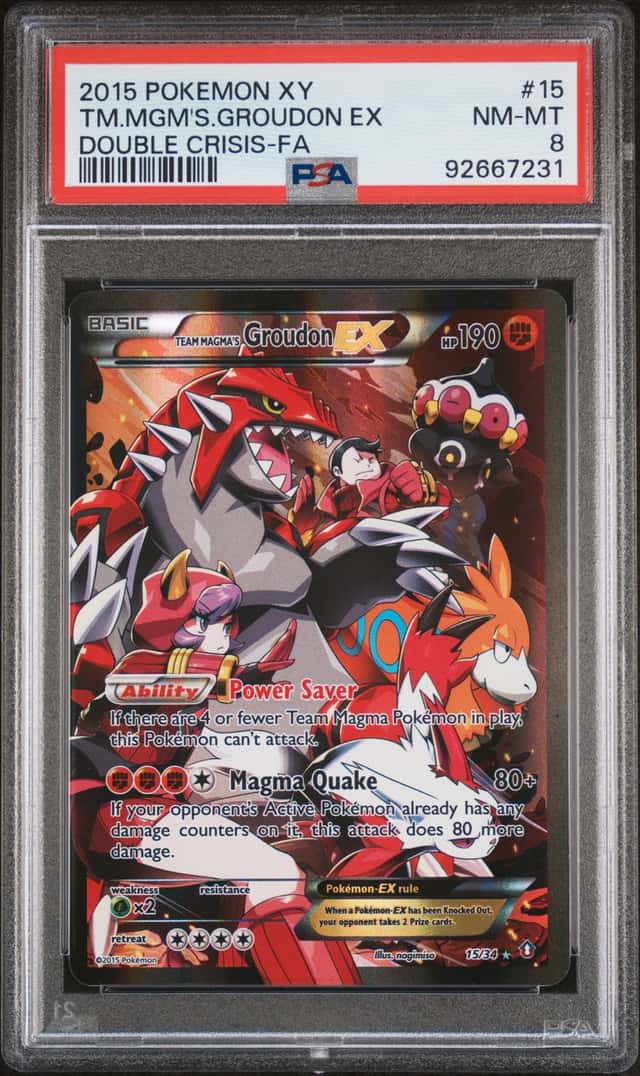 Team Magma's Groudon EX