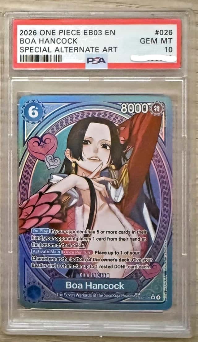 Proxy: Custom 2026 Boa Hancock Special Alt Art :: EB03, #026, Psa 10