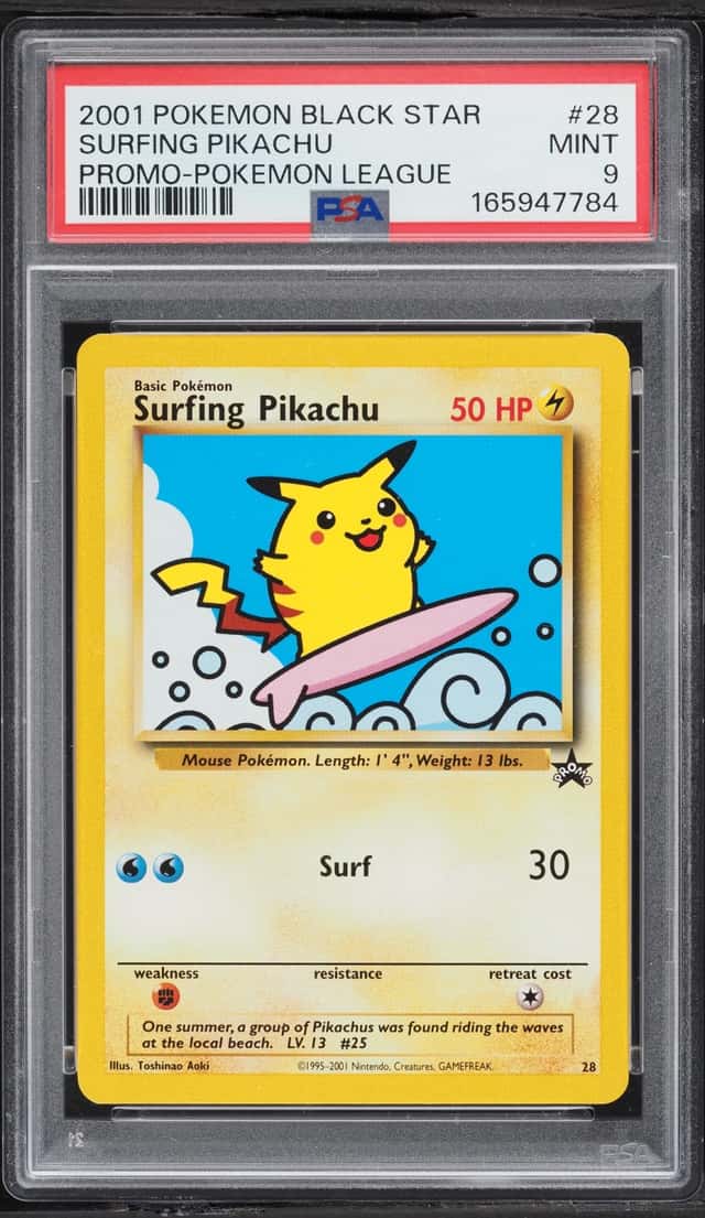 Surfing Pikachu
