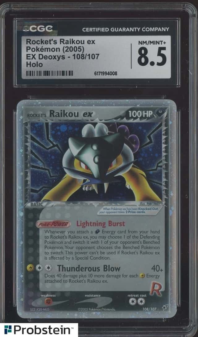 Rocket's Raikou ex