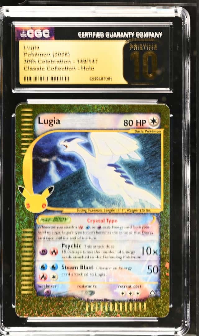 2026 Pokemon 30th Celebration Lugia Classic [Aquapolis] Rare #149/147 CGC 10