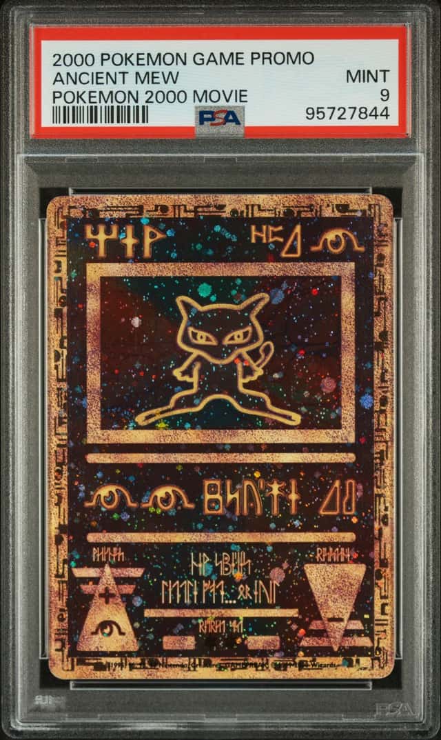 ANCIENT MEW 2000 POKEMON GAME PROMO 2000 MOVIE PSA 9 Q0895