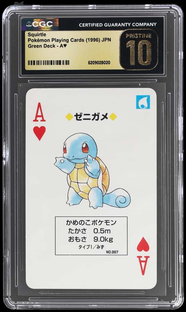 1996 Pokemon Playing Cards Green Deck Japanese Pocket Monster Venusaur Back Squirtle #A§