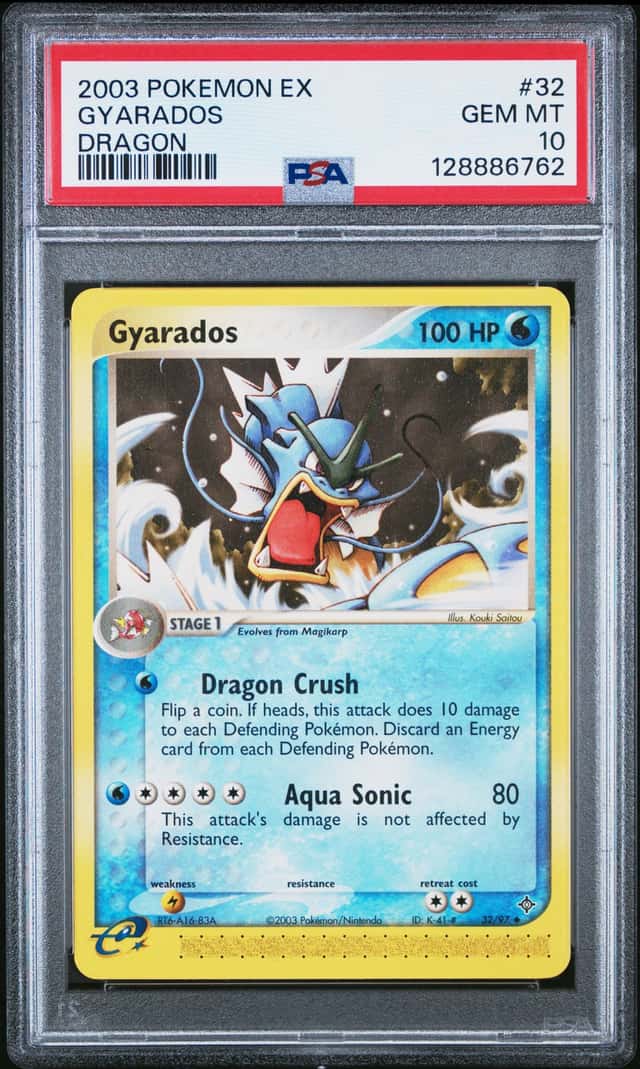 2003 Pokemon Ex Dragon Gyarados #32