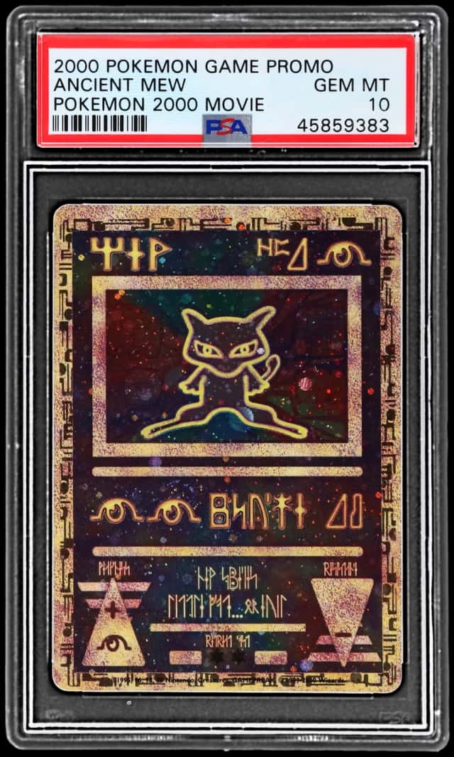 2000 Pokemon Game Promo Movie 2000 Ancient Mew