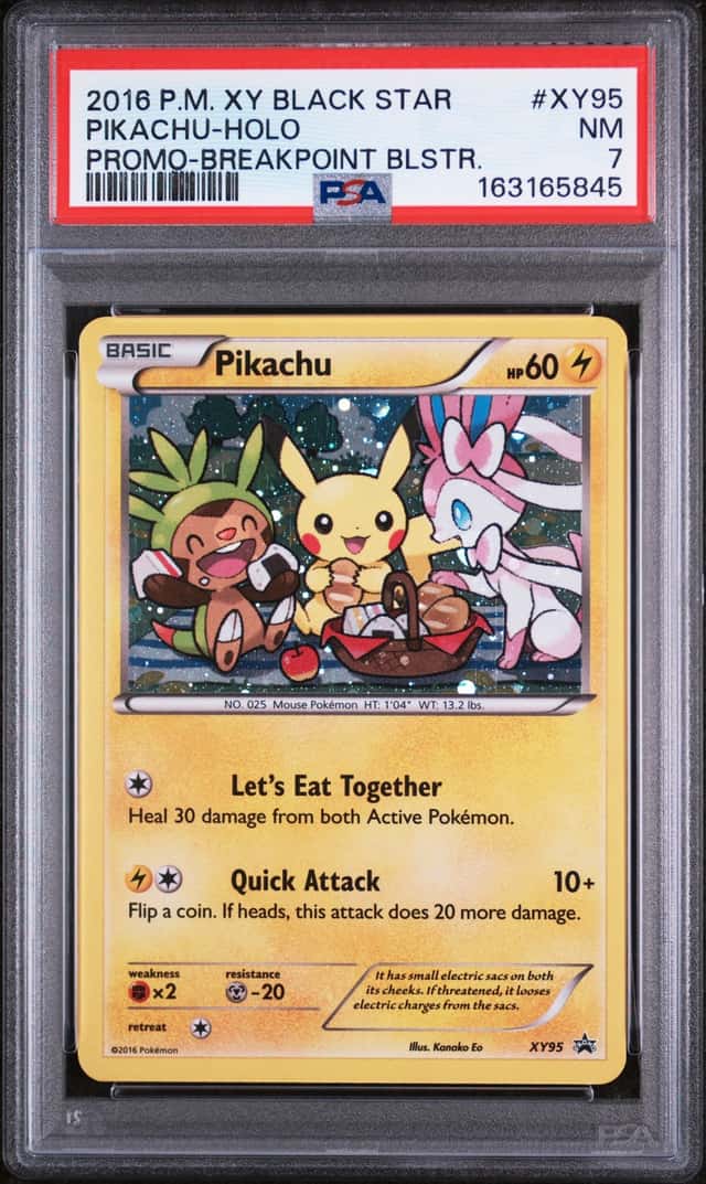 Pikachu PSA 7 Pokemon XY Promos #XY95 2016 5845