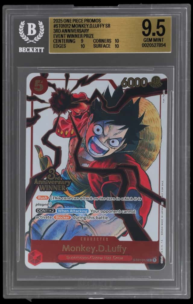 Monkey.D.Luffy SR/(3rd Anniversary Event )