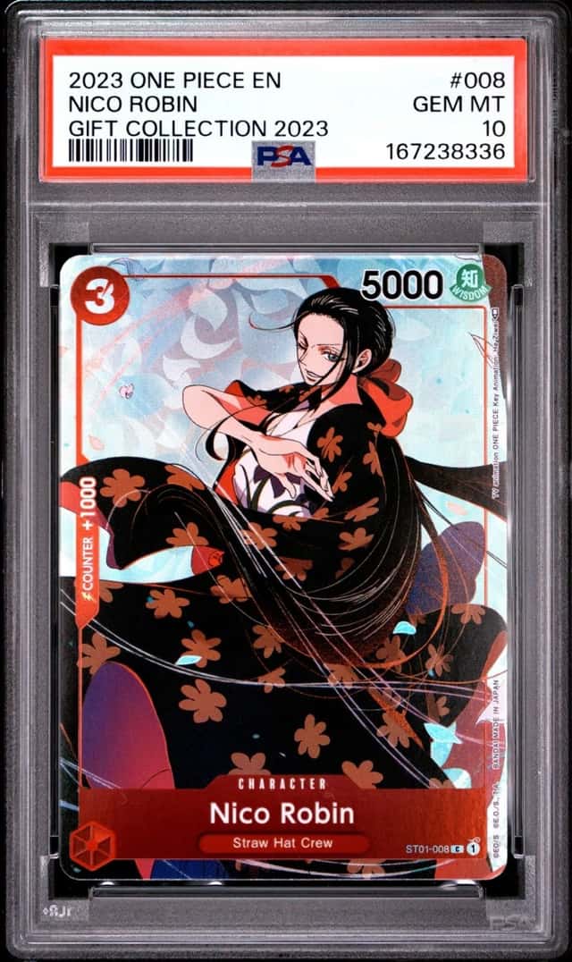 One Piece Nico Robin Gift Coll. 2023 008 PSA 10 Gem Mint