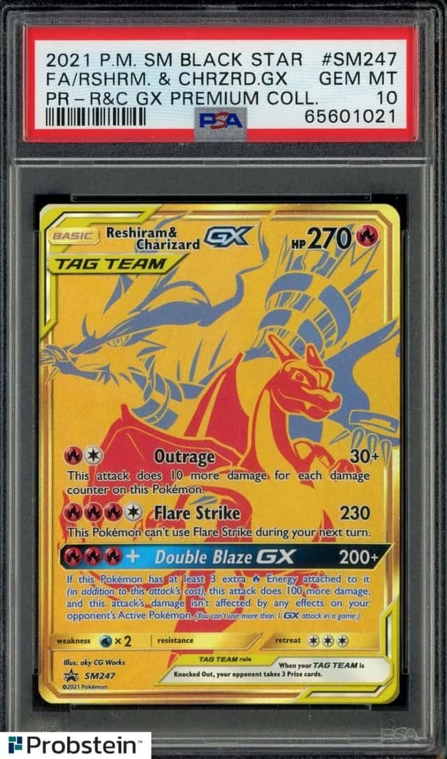 Reshiram & Charizard GX