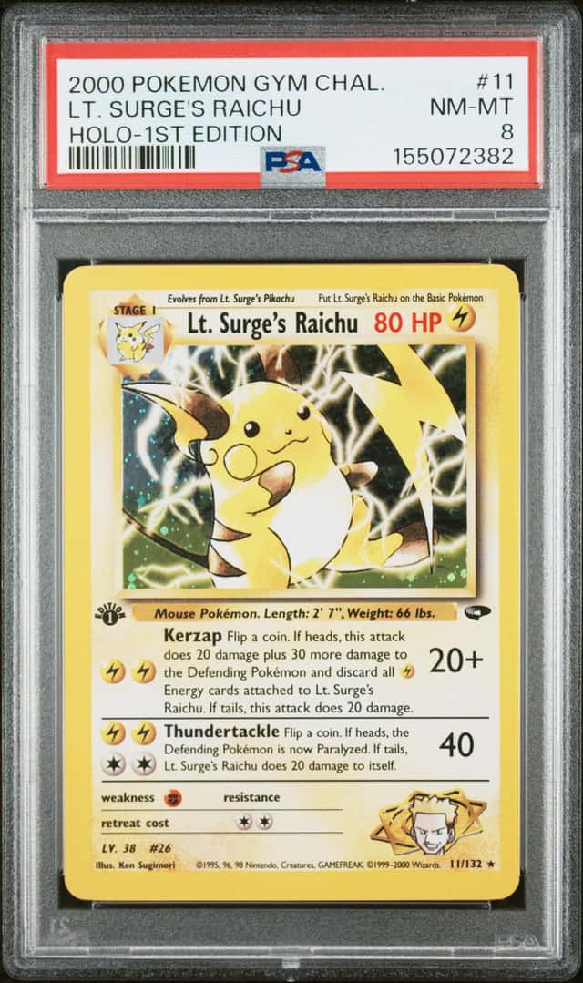 Lt. Surge's Raichu