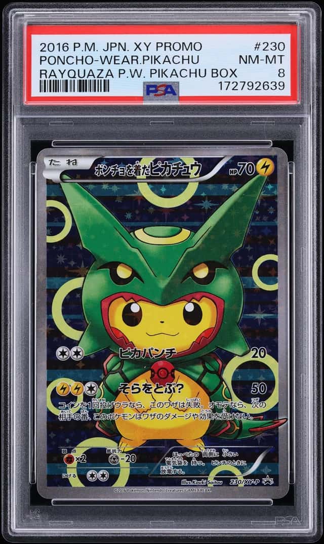 Poncho-wearing Pikachu