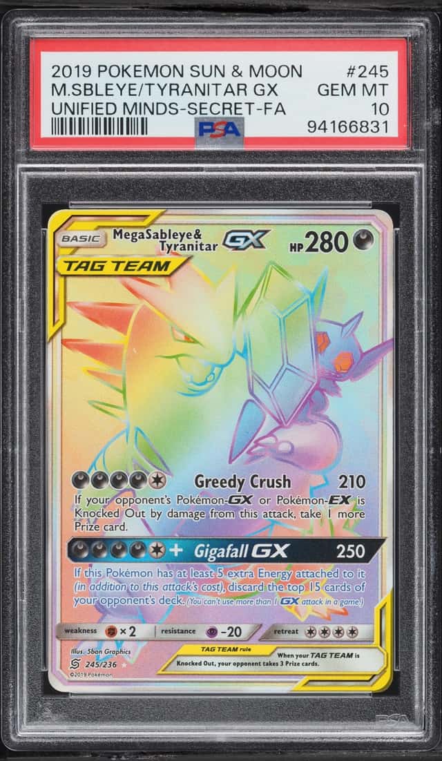 Mega Sableye & Tyranitar GX