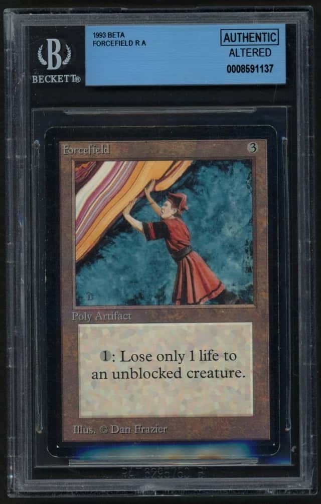 ***BGS AA Beta Forcefield*** MTG Beta Magic Kid Icarus