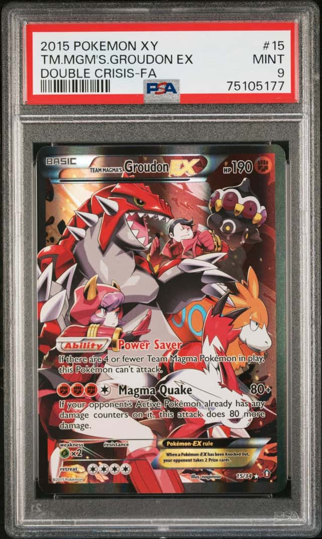 Team Magma's Groudon EX