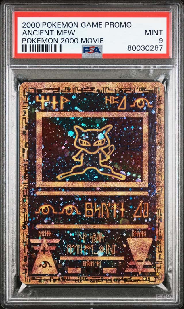 Pokémon TCG Ancient Mew Promo Psa 9