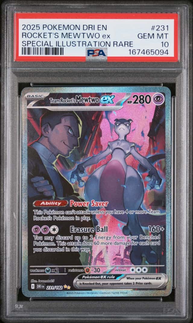 ROCKET'S MEWTWO ex