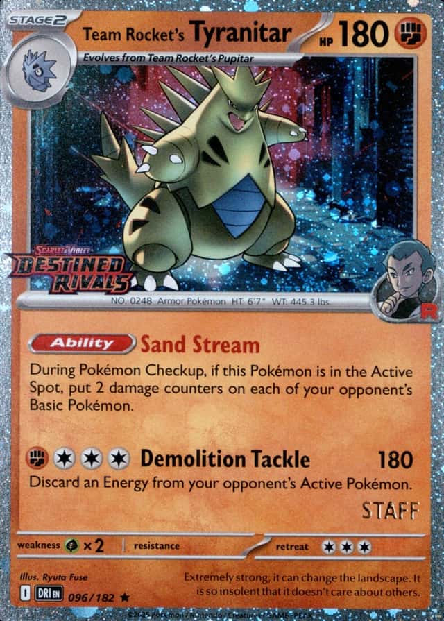 Holo · Prerelease · Staff