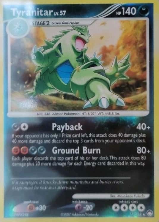 Error · Reverse Holo
