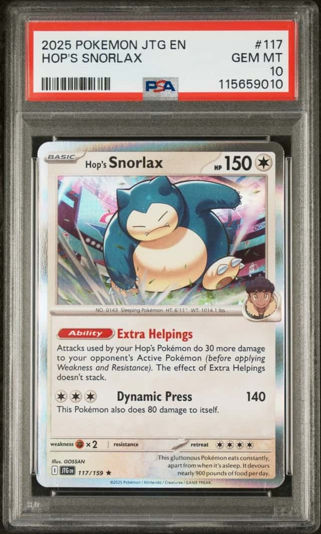 Hop's Snorlax