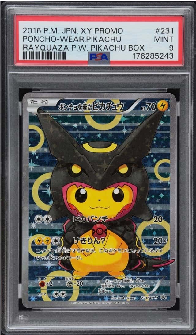 Poncho-wearing Pikachu