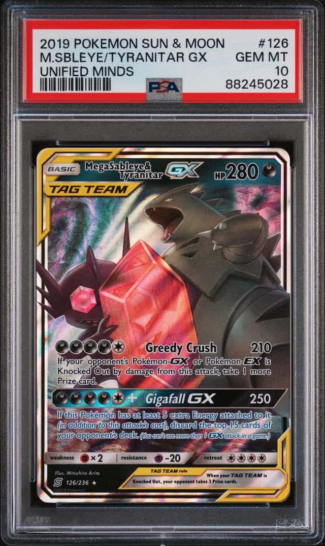 Mega Sableye & Tyranitar GX