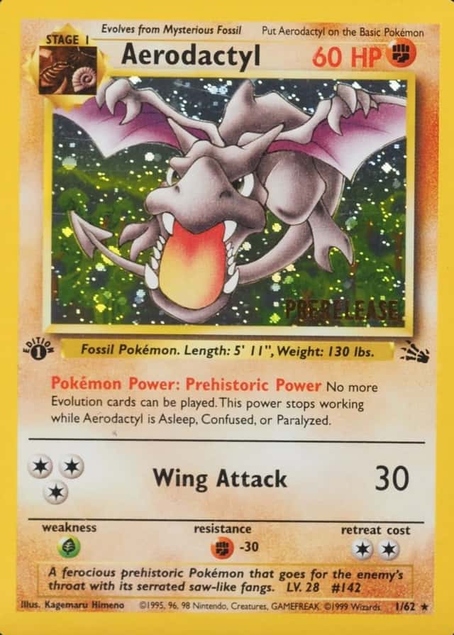 1St Edition · Prerelease