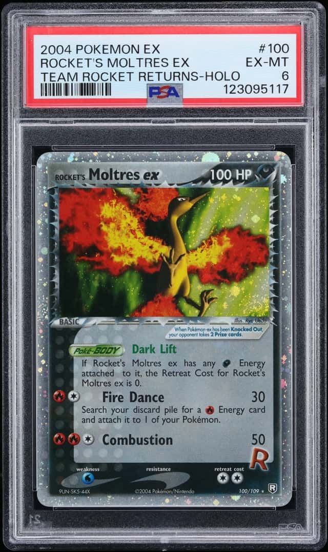 Rocket's Moltres EX