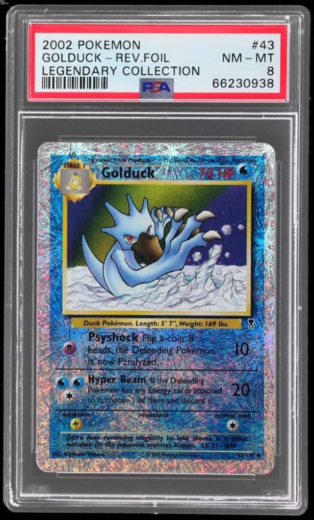2002 Pokemon Legendary Collection Reverse Foil Golduck #43