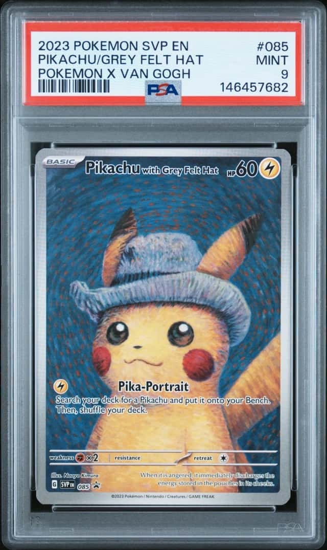 Pikachu/Grey Felt Hat