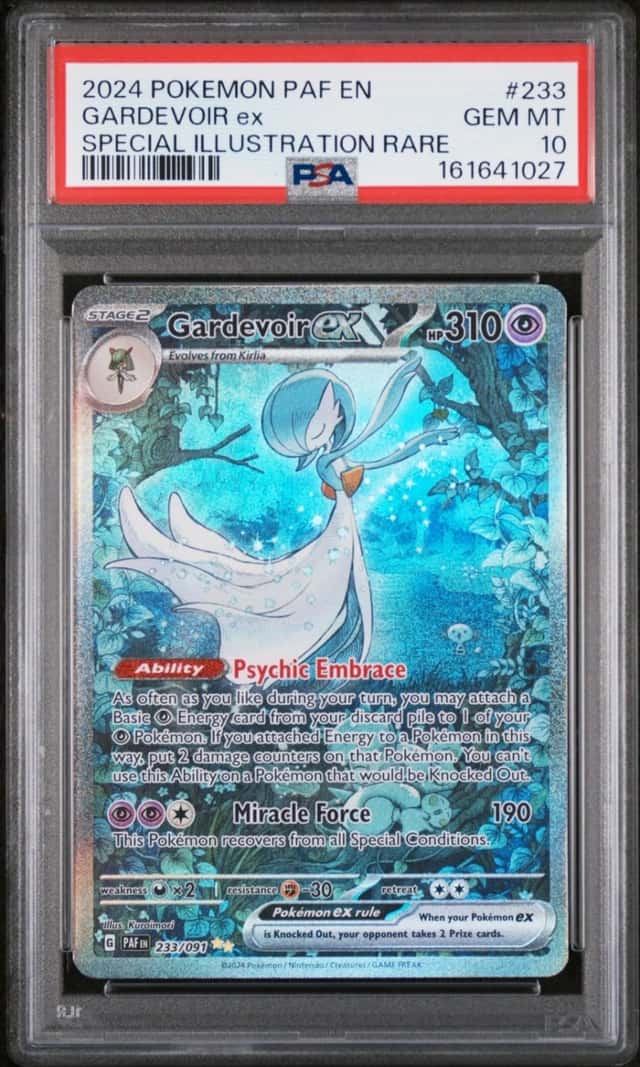 2024 POKEMON PAF EN-PALDEAN FATES SPECIAL ILLUSTRATION RARE GARDEVOIR EX PSA 10