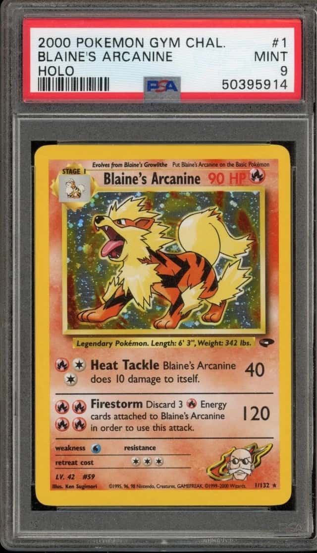 Blaine's Arcanine