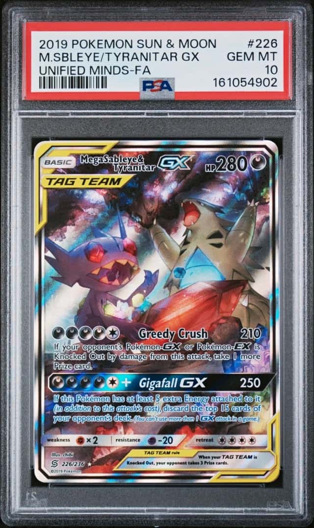 Mega Sableye & Tyranitar GX