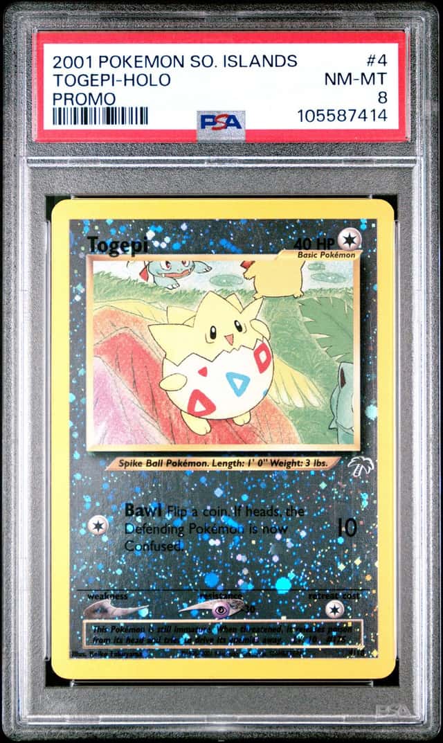 2001 Pokemon Southern Islands Promo Holo Togepi #4