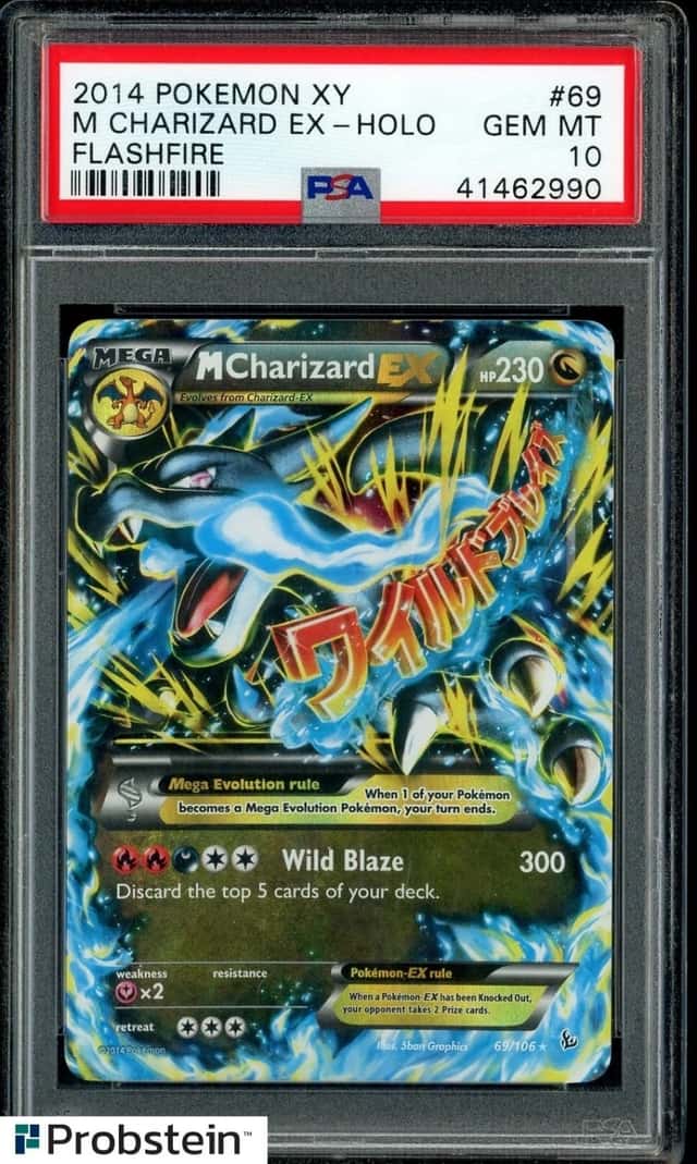 2014 Pokemon XY Flashfire #69 M Charizard EX PSA 10 GEM MINT