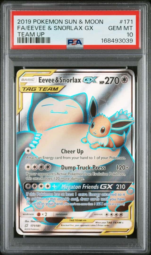 Eevee & Snorlax GX