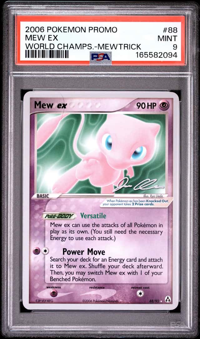 Pokemon Mew EX World Championships Promo 88 Mewtrick PSA 9