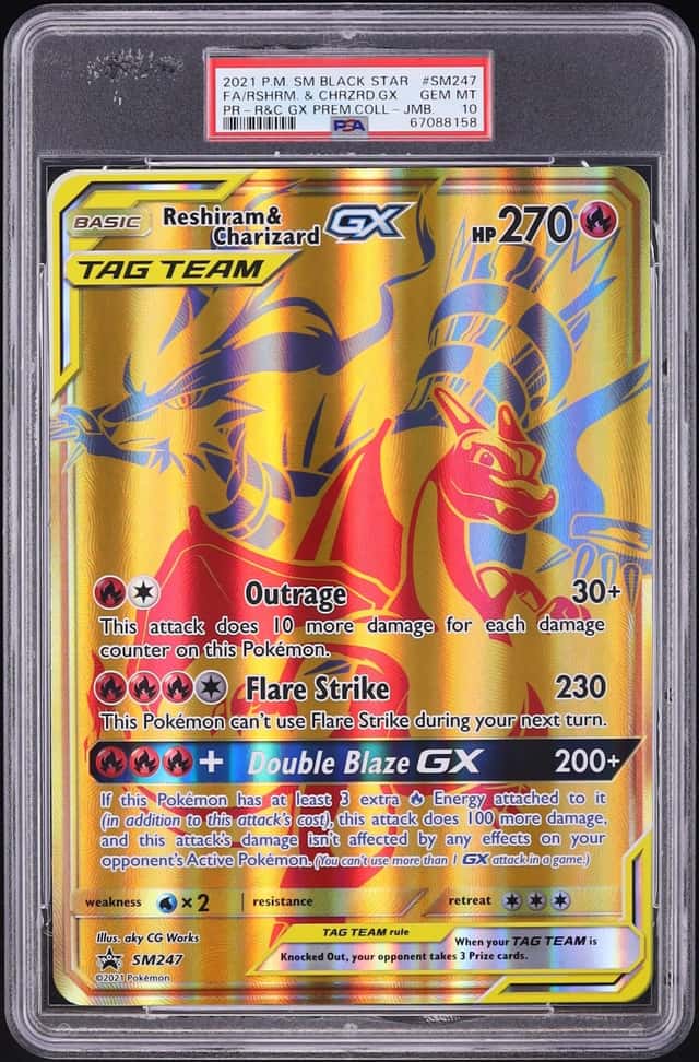 Reshiram & Charizard GX