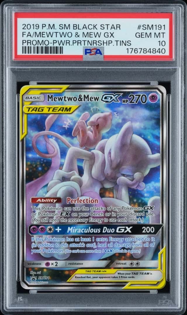 Mewtwo & Mew GX