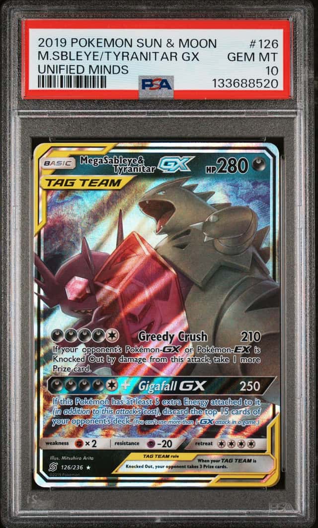 Mega Sableye & Tyranitar GX