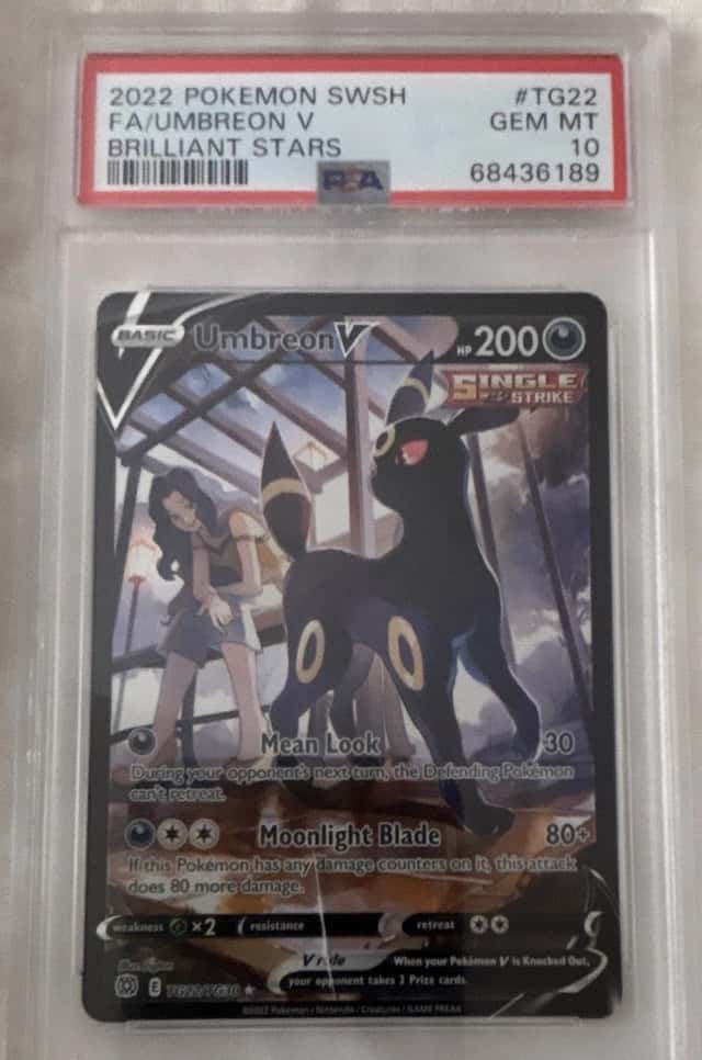 The Pokémon Company Umbreon V TG22/TG30 Full Art Holo Eng PSA 10