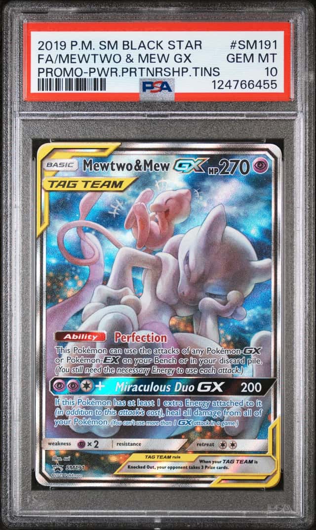 Mewtwo & Mew GX